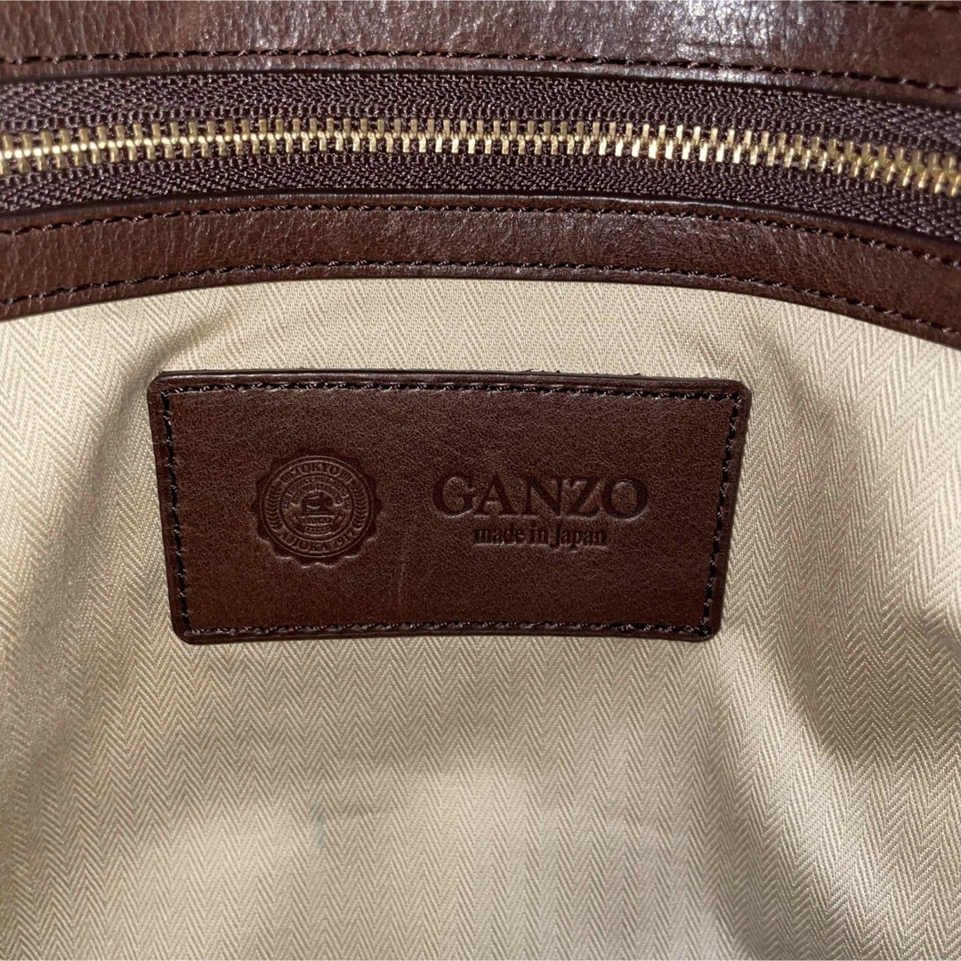 GANZO - 最高級 GANZO 7QS-H トート ショルダー バッグ 2way 肩掛けA4