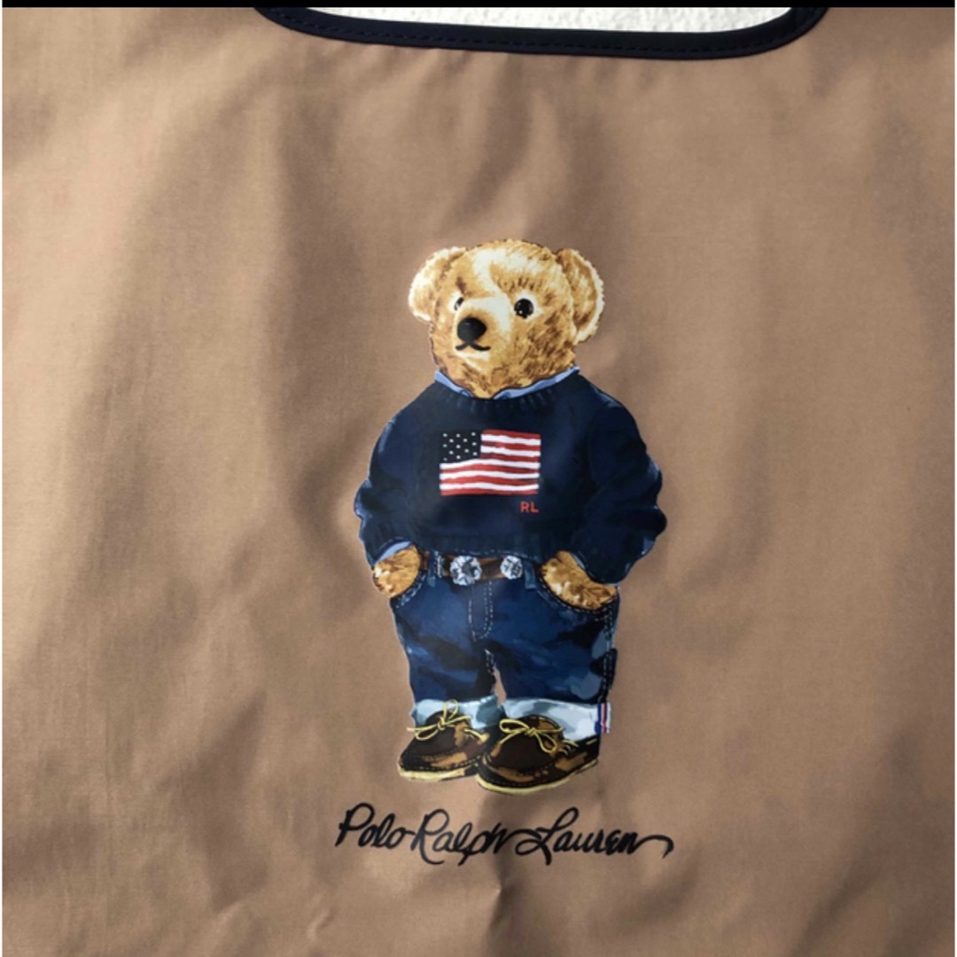 POLO RALPH LAUREN(ポロラルフローレン)のポロラルフローレン　ポロベア　ショッピングバッグ　エコバッグ　ベージュ レディースのバッグ(エコバッグ)の商品写真