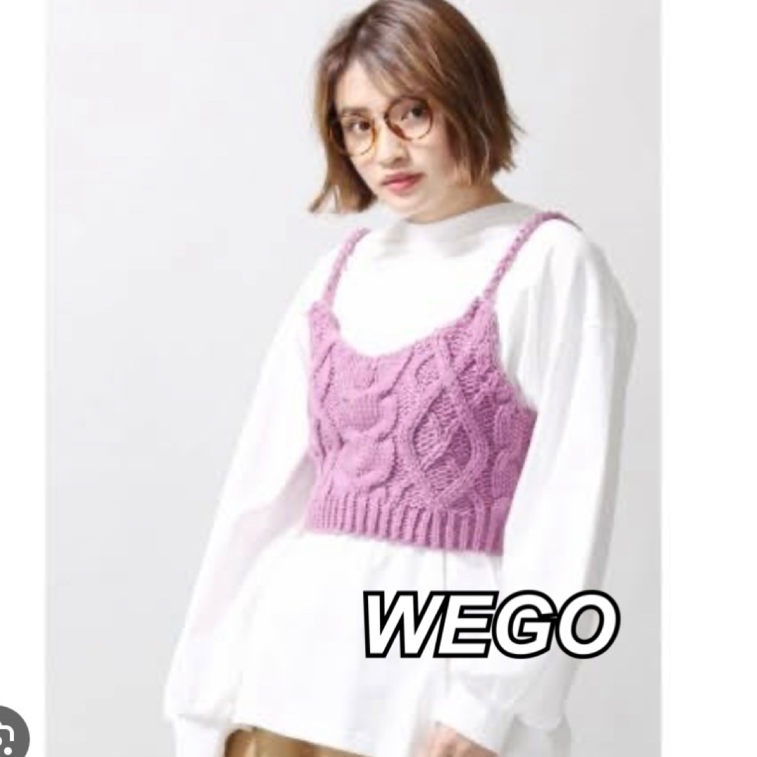 WEGO 【未使用】WEGO 紫 ビスチェ の通販 by m｜ウィゴーならラクマ