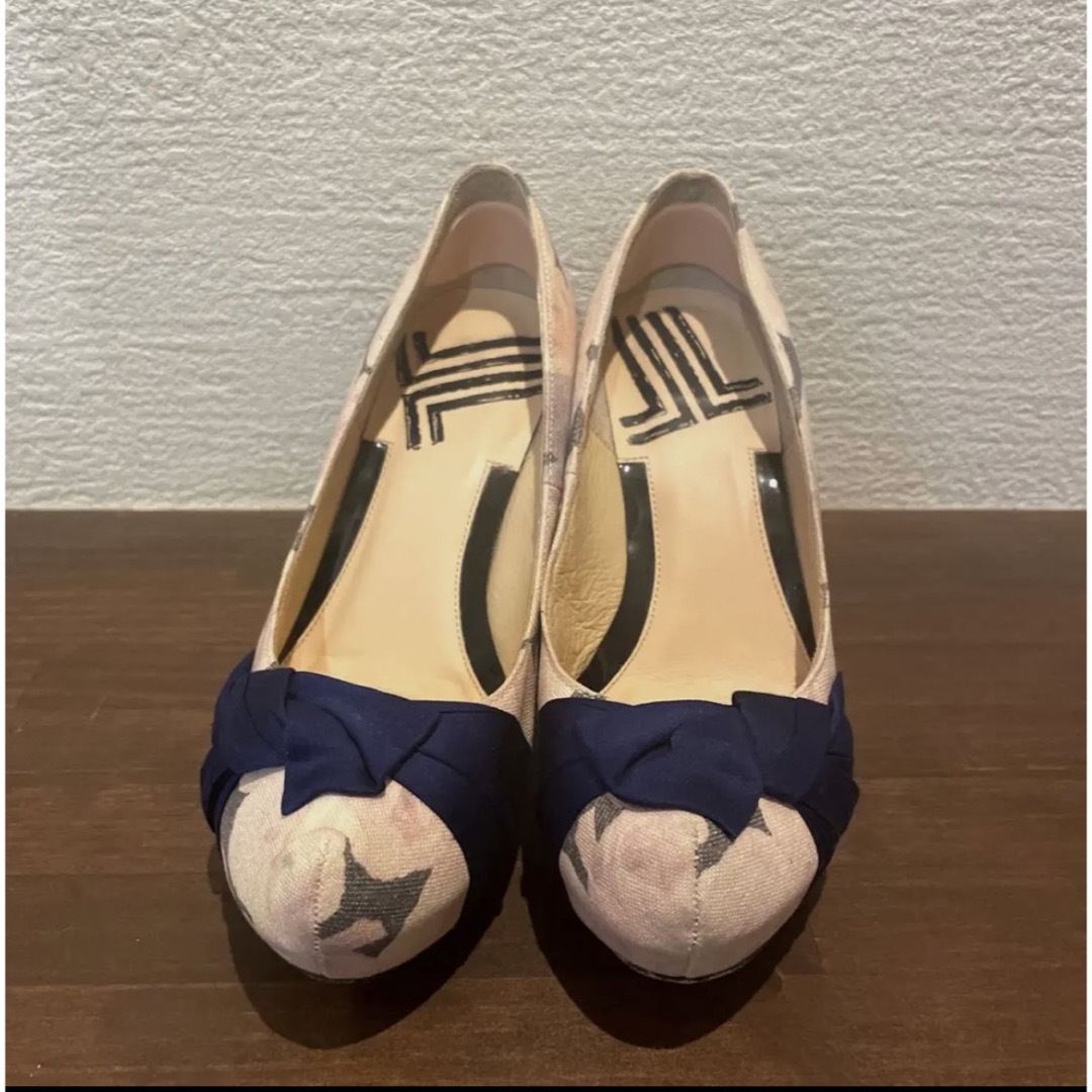 LANVIN en Bleu パンプス 美品