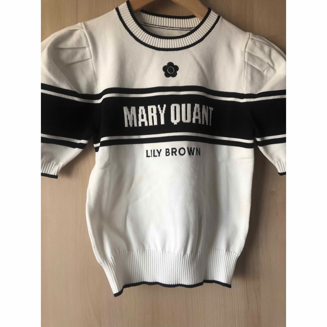 リリーブラウン LILY BROWN×MARY QUANT ニットプルオーバー