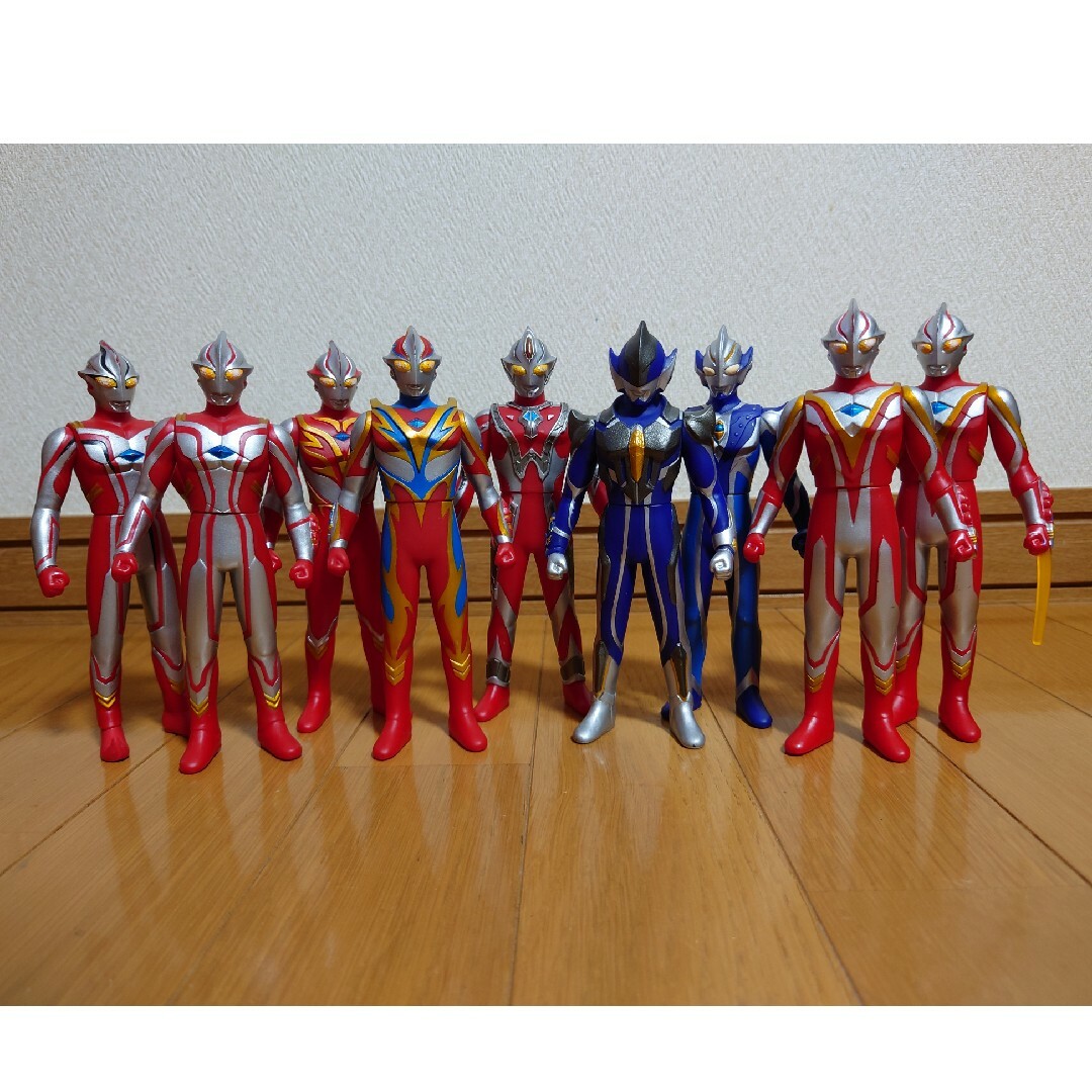 ウルトラマンメビウス 9体セット ソフビ ウルトラ怪獣 - 特撮