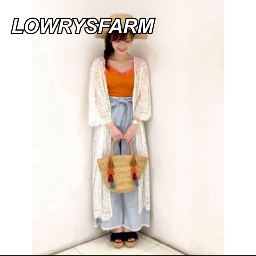 LOWRYS FARM(ローリーズファーム)のLOWRYSFARM レースガウン  レディースのトップス(カーディガン)の商品写真