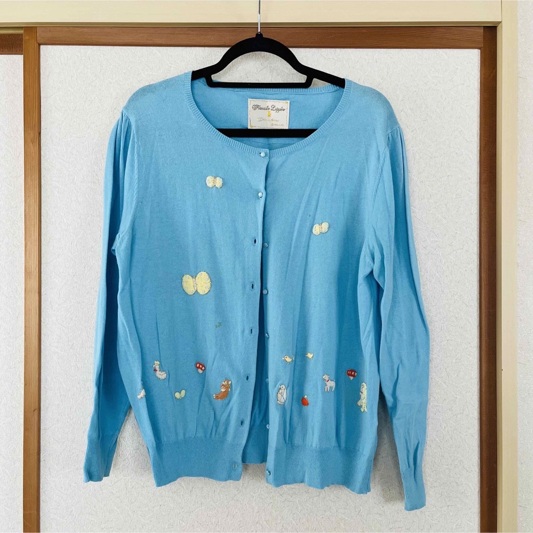 franche lippee(フランシュリッペ)のフランシュリッペ　FL5  刺繍カーディガン レディースのトップス(カーディガン)の商品写真