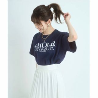 ????新品????????Apuweiser-riche????ロゴTシャツ