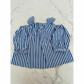 ザラキッズ(ZARA KIDS)のzaraストライプカットソー(Tシャツ/カットソー)