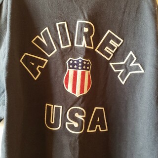アビレックス AVIREX 大きいサイズ ビック ティシャツ 紺 アメリカ 厚手(Tシャツ/カットソー(半袖/袖なし))