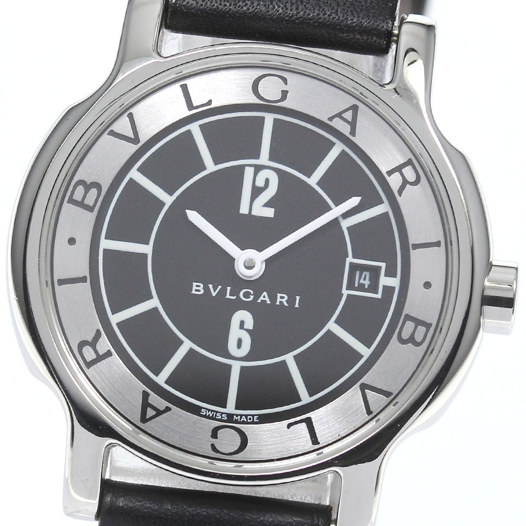 ブルガリ BVLGARI ST29S ソロテンポ デイト クォーツ レディース _752375