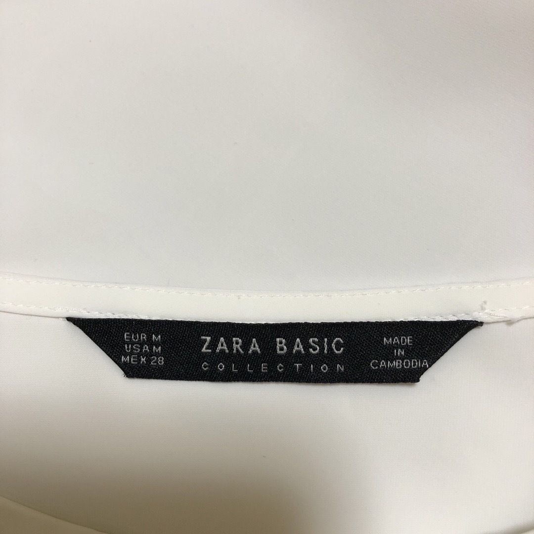 ZARA(ザラ)のZARA ブラウス　M size レディースのトップス(シャツ/ブラウス(半袖/袖なし))の商品写真