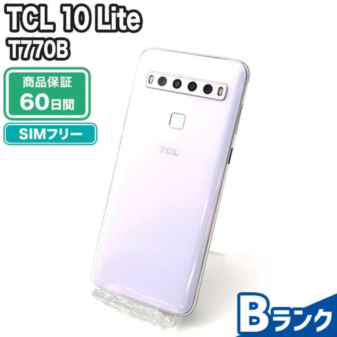 T770B TCL 10 Lite アークティックホワイト SIMフリー  Bランク 本体【ReYuuストア（リユーストア）】