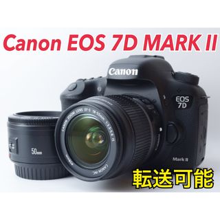 Canon - ☆Canon EOS 7D MARK II☆美品○スマホ転送○単焦点付きの通販