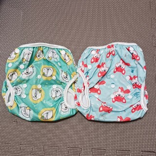 新品　赤ちゃん　水遊びパンツ　2枚セット(水着)
