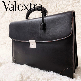 Valextra - ヴァレクストラ ブリーフケース 2WAY ブラック ビジネス 