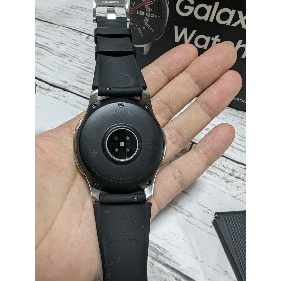 Galaxy(ギャラクシー)のGalaxy Watch/Silver メンズの時計(腕時計(デジタル))の商品写真
