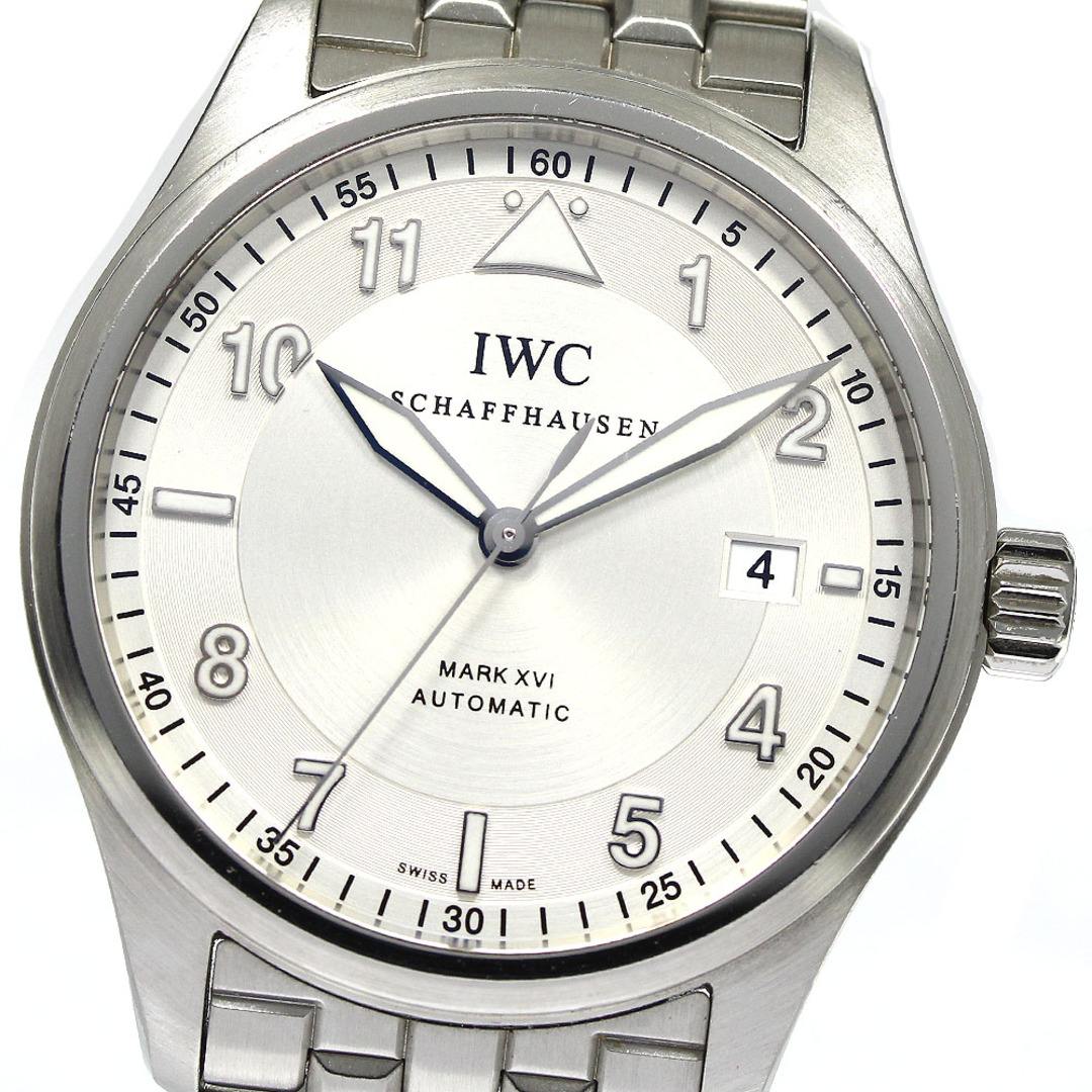 ★保証書付き【IWC SCHAFFHAUSEN】IWC スピットファイヤー マークXVI デイト IW325505 自動巻き メンズ 【220602】【ev15】