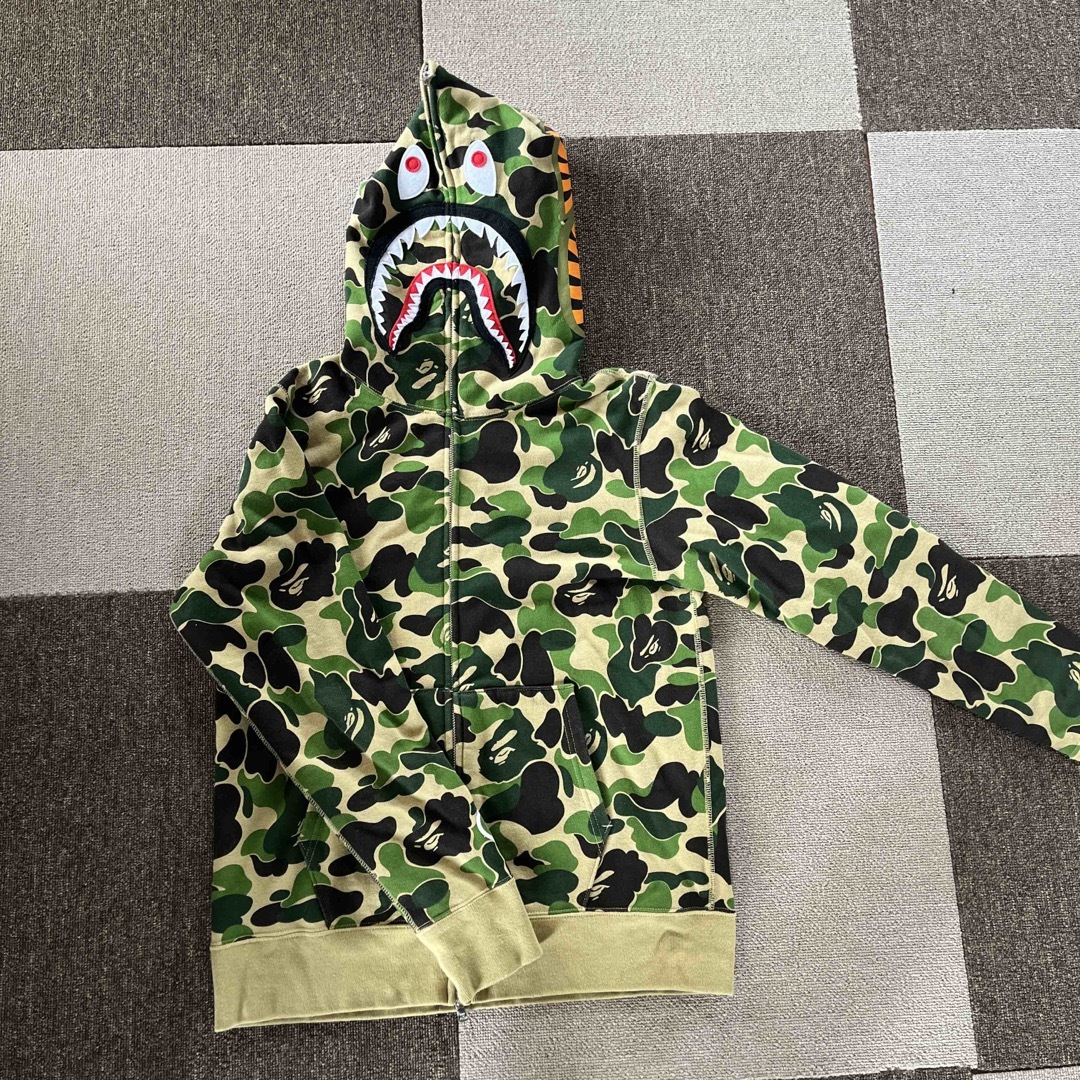 期間限定大幅値下げ A Bathing Ape カモフラパーカー ジッパー - www