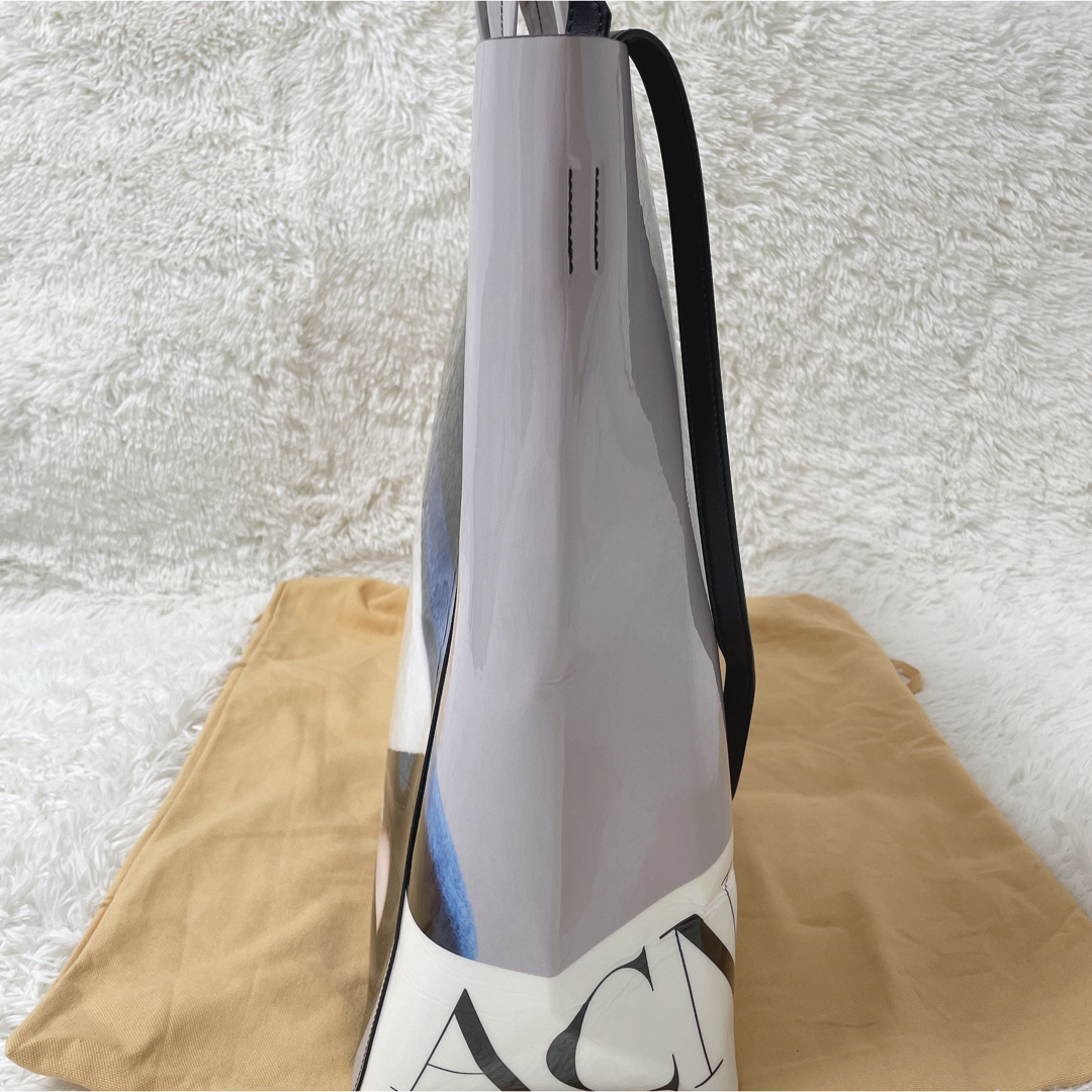 ベルギー製 着画有 Acne Studios PARFR PVC トート ショルダー バッグ