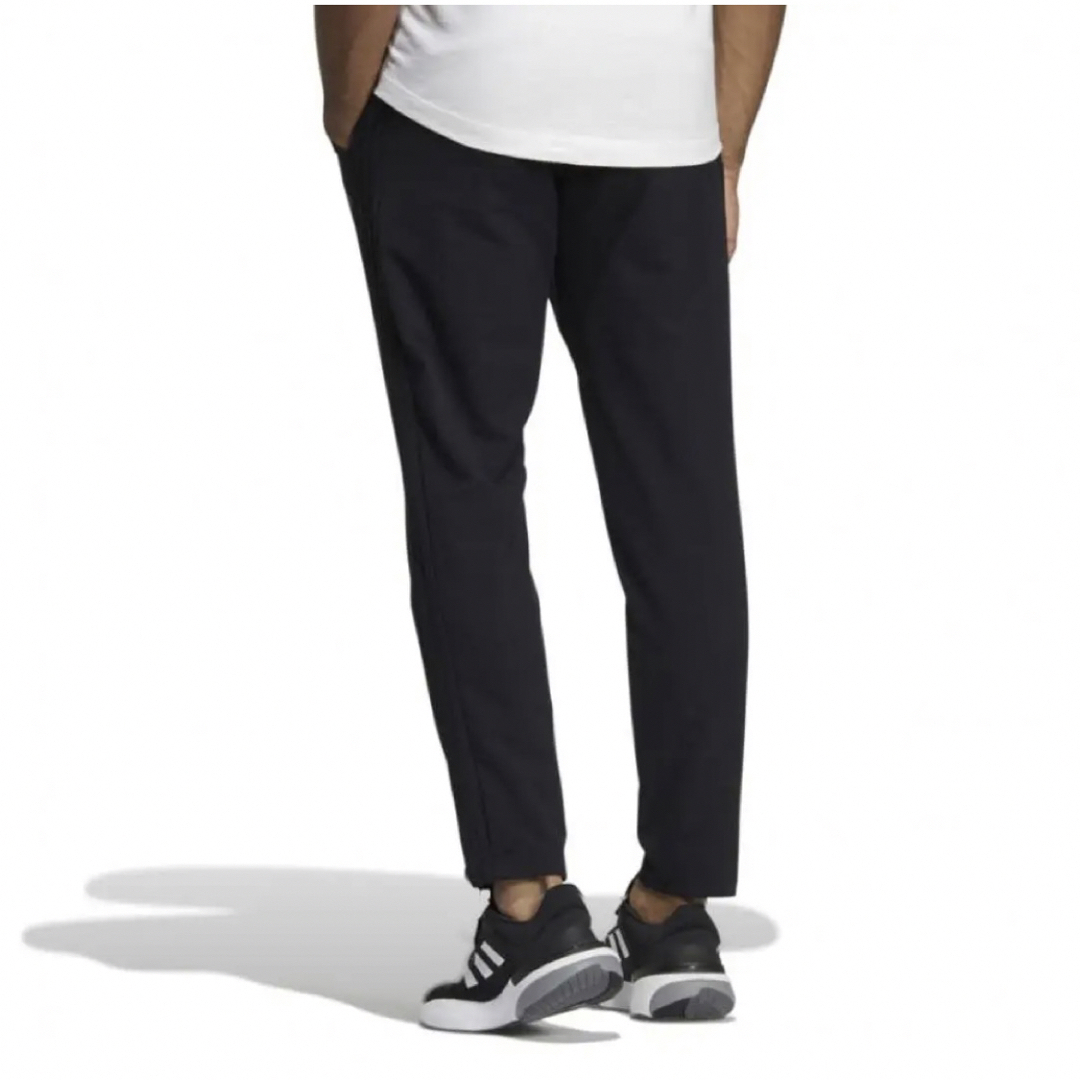 新品 adidas スーツ上下セット L テーラードジャケット ウーブンパンツ黒 9