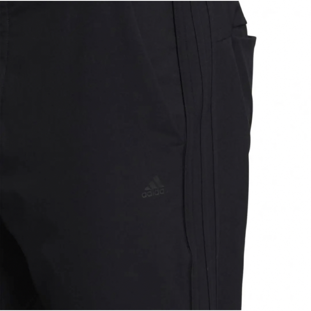 新品 adidas スーツ上下セット L テーラードジャケット ウーブンパンツ黒 8