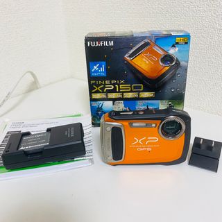 フジフイルム(富士フイルム)のデジカメ【動作確認済　防水　耐衝撃】富士フイルム FINEPIX XP150(コンパクトデジタルカメラ)