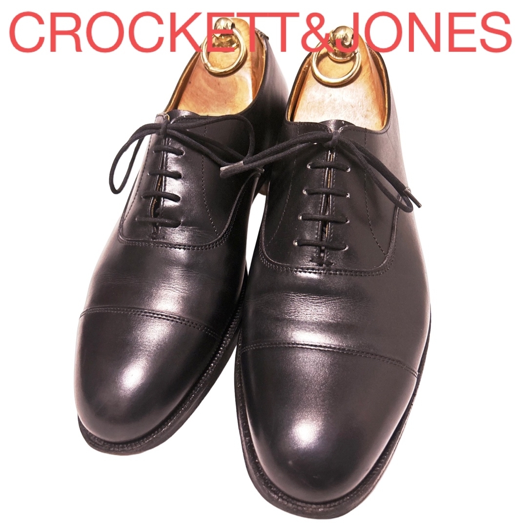 140.CROCKETT&JONES BEDFORD ストレートチップ 6E靴/シューズ