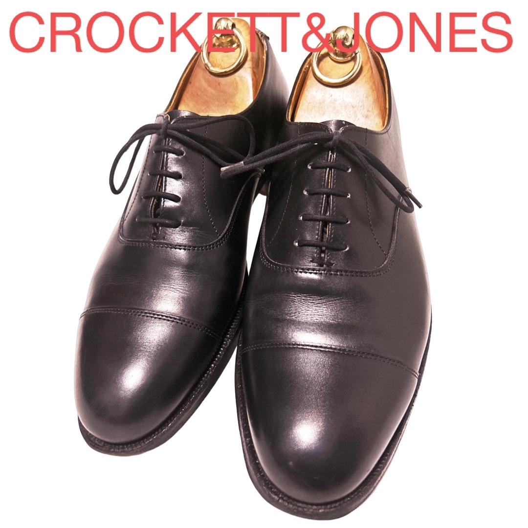 140.CROCKETT&JONES BEDFORD ストレートチップ 6E