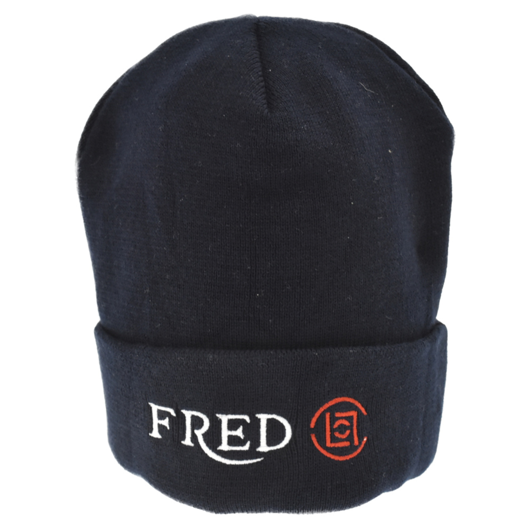 FRED フレッド ×CLOT Logo Beanie クロット ロゴ刺繍 ビーニー ニット帽 ネイビー