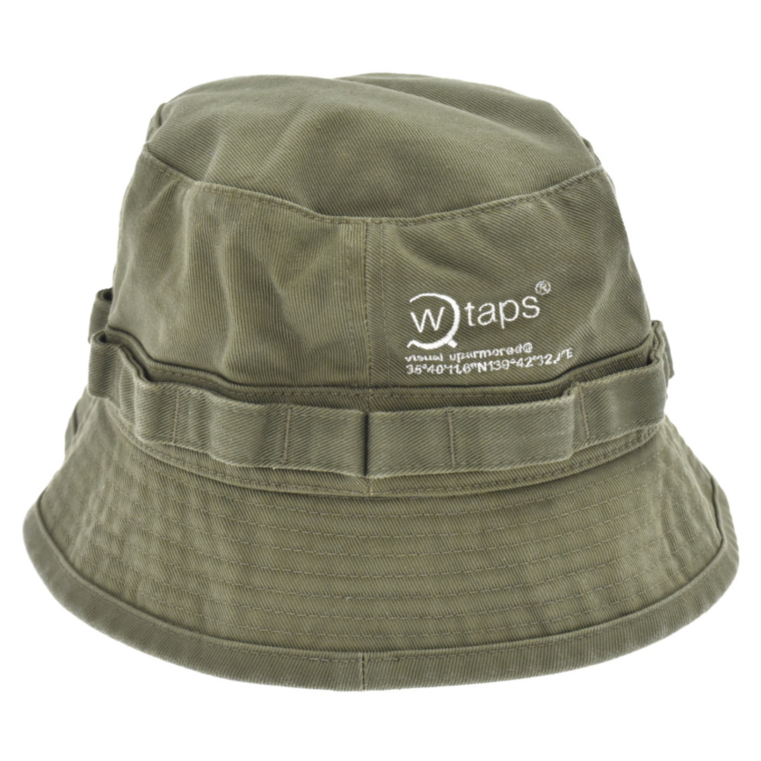 21AW WTAPS JUNGLE 02 HAT COTTON TWILL 黒 - ハット