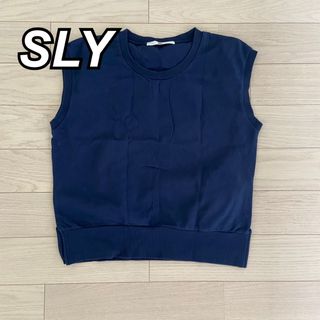 スライ(SLY)のSLY ノースリーブ  tops タンクトップ(カットソー(半袖/袖なし))