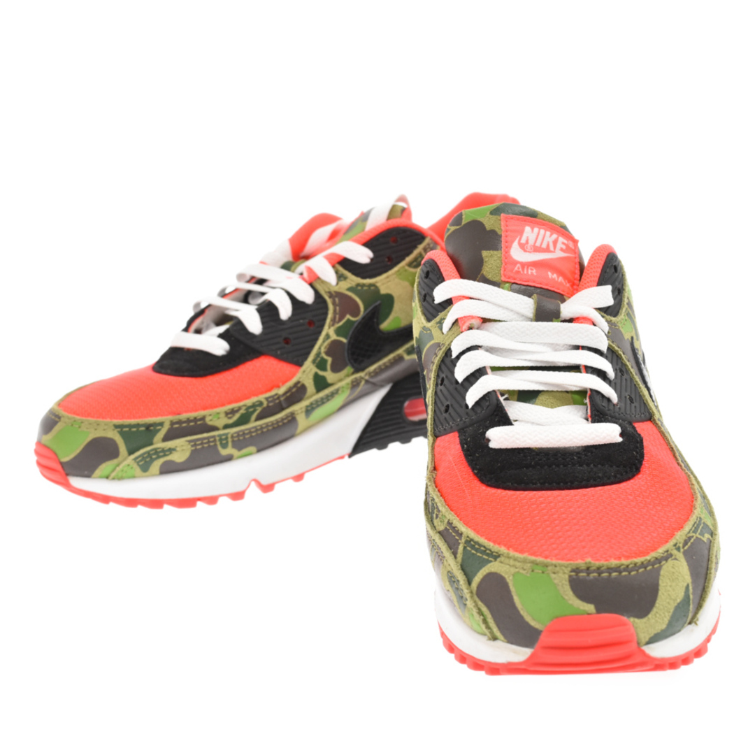 NIKE ナイキ ×atmos AIR MAX 90 PREMIUM DUCK CAMO CW6024-600 アトモス エアマックス90プレミアム リバースダックカモ ローカットスニーカー US10.5/28.5cm 2