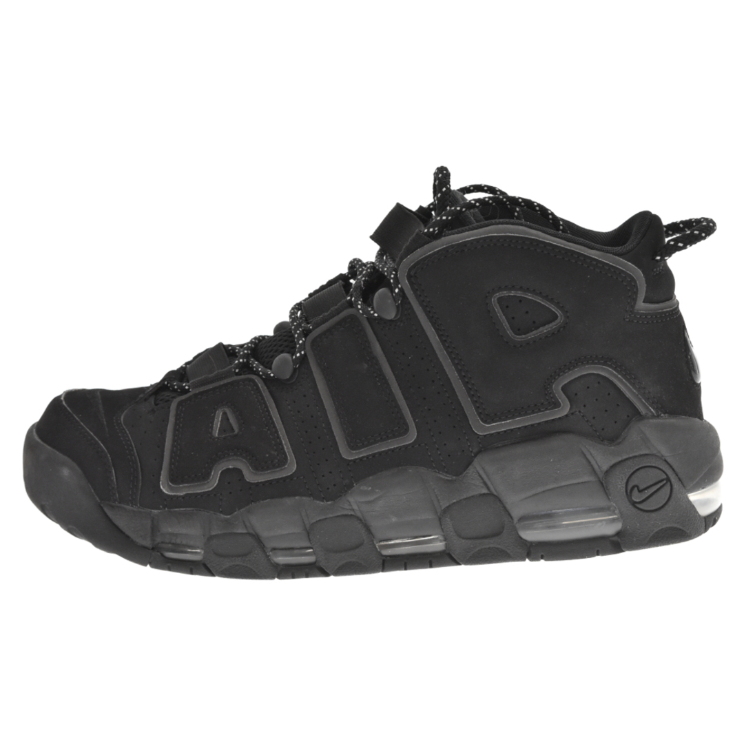 NIKE ナイキ AIR MORE UPTEMPO 414962-004 エアモアアップ テンポ ハイカットスニーカー シューズ US10.5/28.5cm ブラック