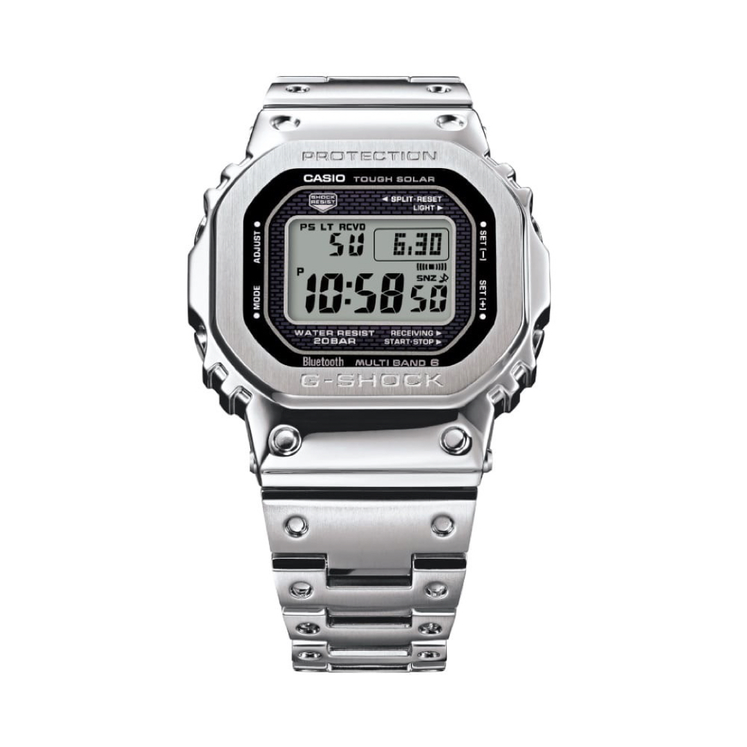 【極美品】G-SHOCK タフソーラー フルメタル GMW-B5000D-1JF