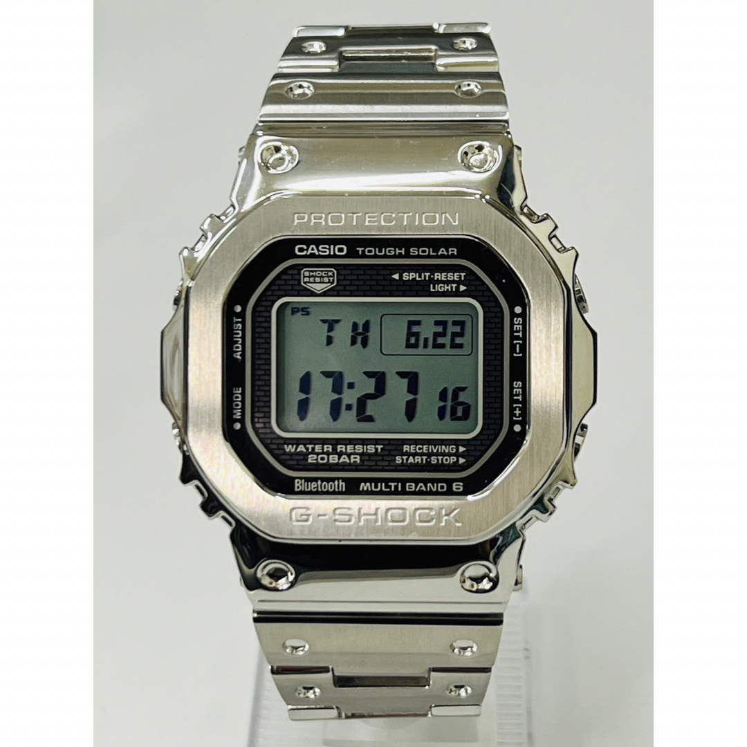 【極美品】G-SHOCK タフソーラー フルメタル GMW-B5000D-1JF