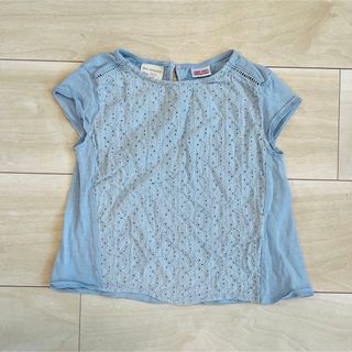 ザラ(ZARA)のZARA 星柄トップス　Tシャツ　レース　80(Ｔシャツ)