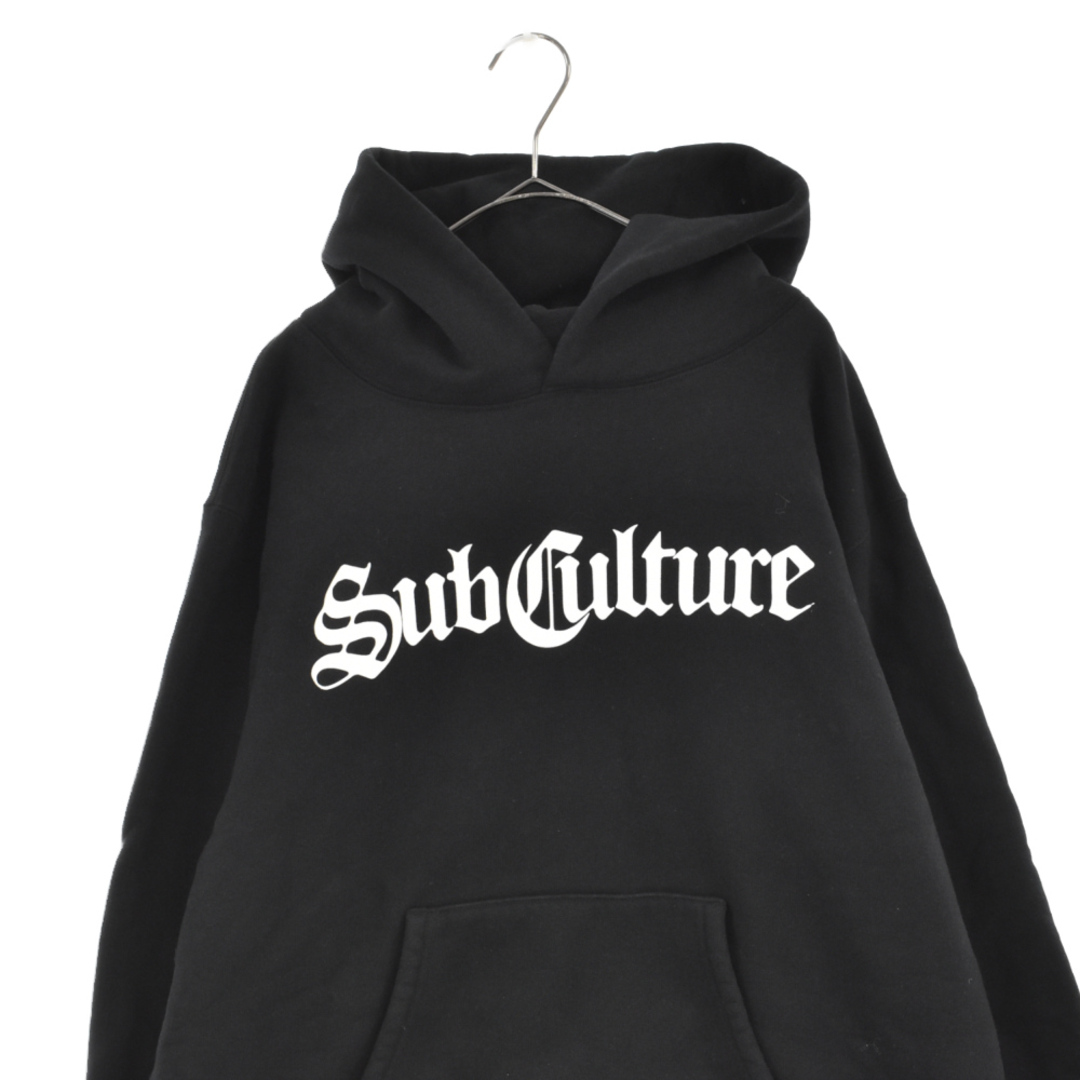 subculture OLD ENGLISH HOODIE /BLACKキムタク