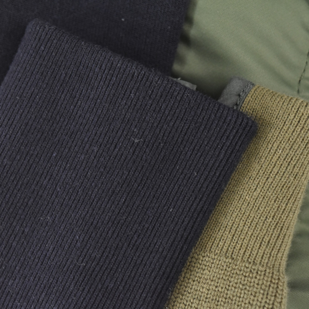 sacai - Sacai サカイ Sponge Sweat x MA-1 Hoodie 再構築 ドッキング