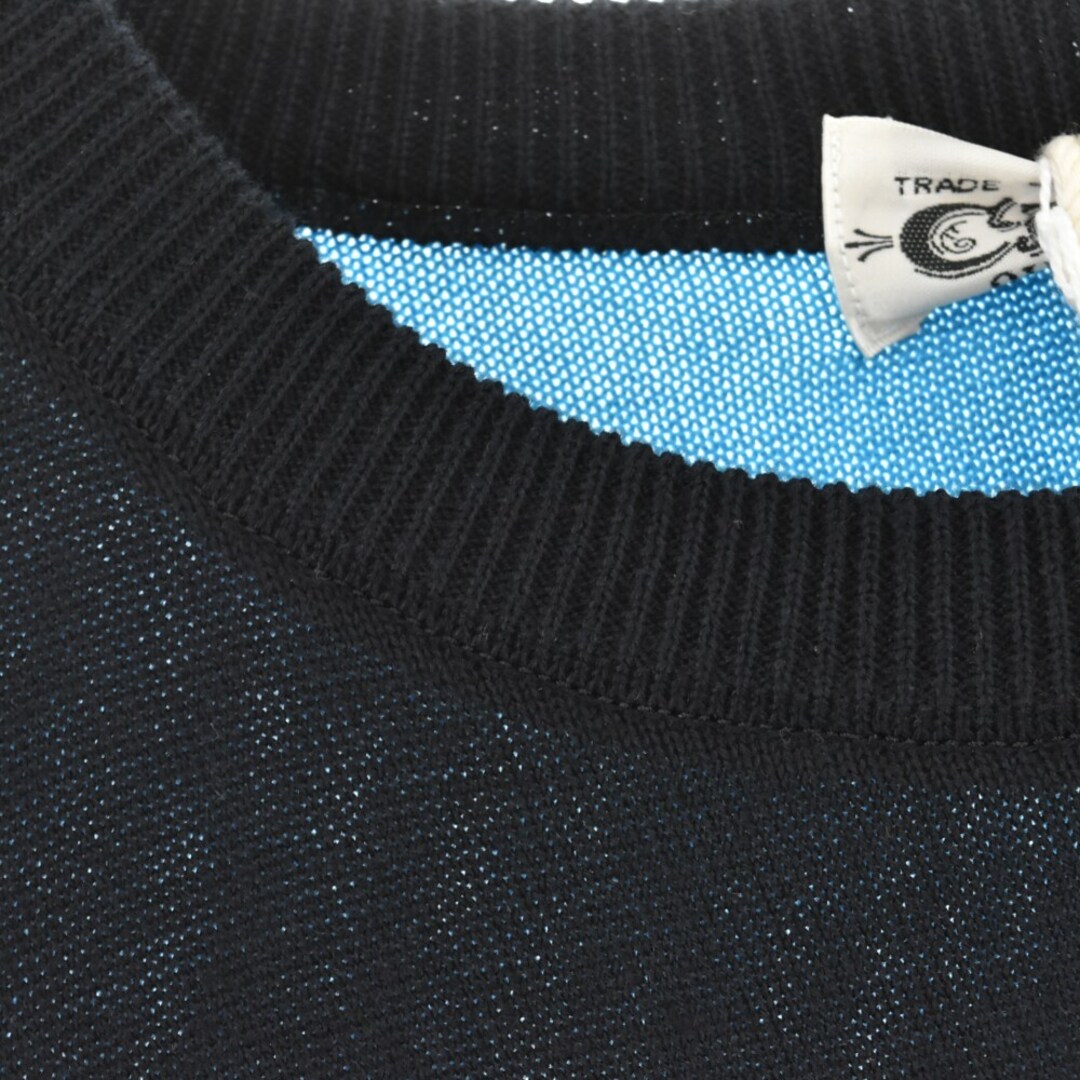 CALEE(キャリー)のCALEE キャリー 21SS Drop Shoulder S/S Crew Neck Knit Sweater ドロップショルダー 半袖ニットセーター Tシャツ CL-21SS054 メンズのトップス(ニット/セーター)の商品写真