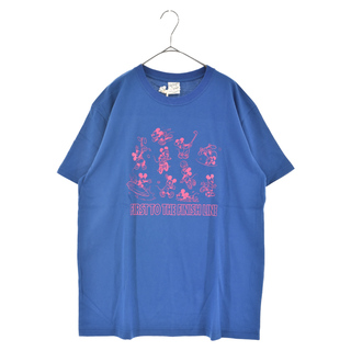 キャリー(CALEE)のCALEE キャリー 21SS Disney Multi Player T-Shirt ディズニー ミッキーマウス マルチプレイヤー 半袖Tシャツ ブルー CL-21SS001D(Tシャツ/カットソー(半袖/袖なし))