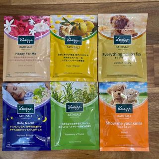 クナイプ(Kneipp)の【新品】クナイプ　バスソルト6種類セット販売(入浴剤/バスソルト)