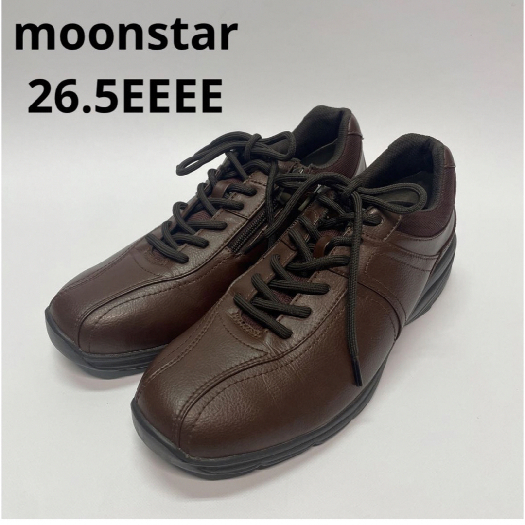MOONSTAR (ムーンスター)のmoonstar 　26.5 EEEE ウォーキングシューズ　スニーカー 4E メンズの靴/シューズ(スニーカー)の商品写真