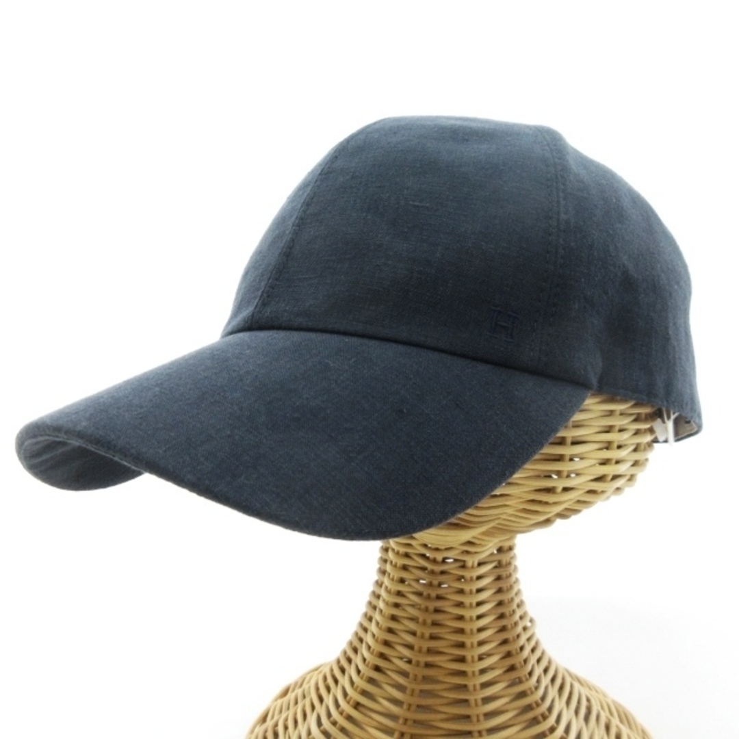 Hermes - エルメス タグ付 Riley cap ライリー キャップ 帽子 リネン 57の通販 by ベクトル ラクマ店｜エルメスならラクマ