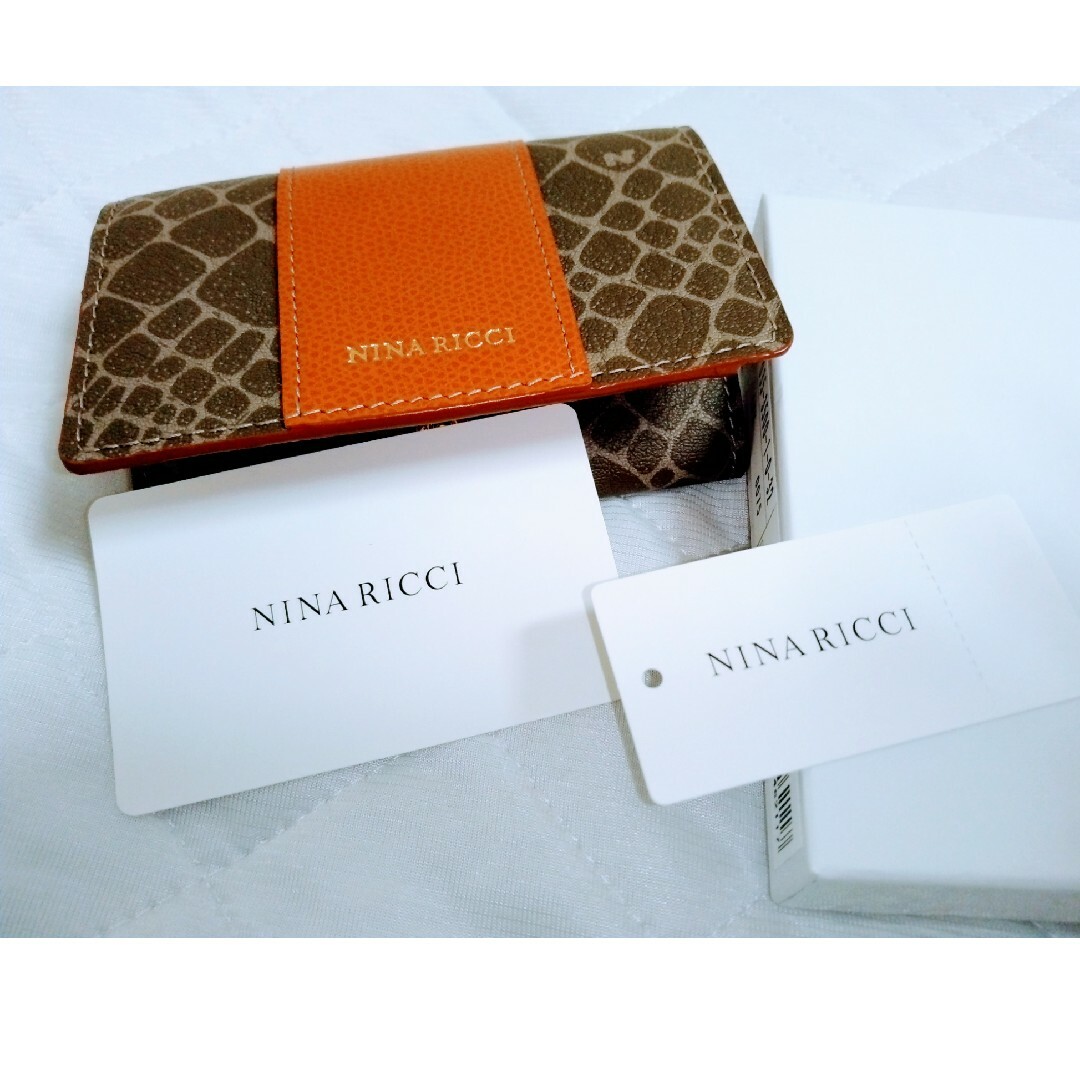 NINA RICCI(ニナリッチ)のニナリッチNINA RICCI三つ折り財布＆キーケース新品タグ付き レディースのファッション小物(財布)の商品写真