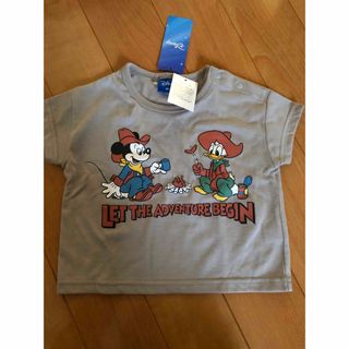 新品未使用　ディズニー　Tシャツ　80(Ｔシャツ)