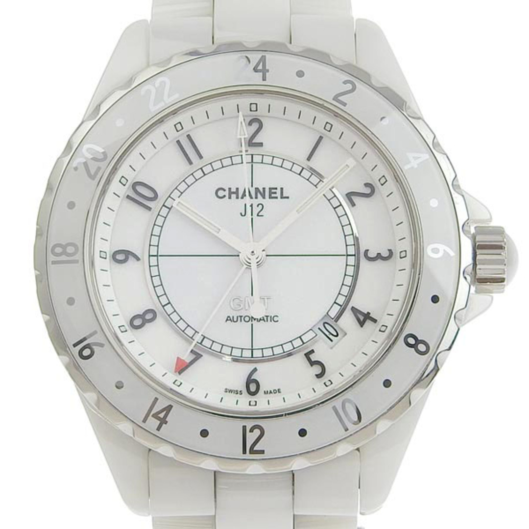 CHANEL シャネル J12 GMT メンズ オートマ H2126 セラミック gg