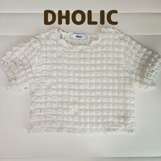 ディーホリック(dholic)のDHOLIC ポコポコブラウス(シャツ/ブラウス(半袖/袖なし))