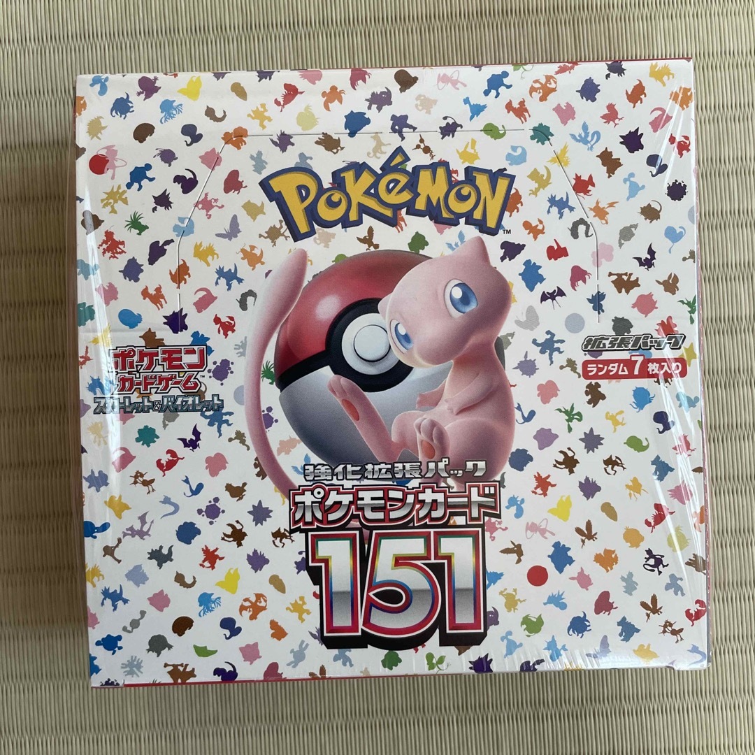 ポケモンカード151 1box シュリンク付きBox/デッキ/パック