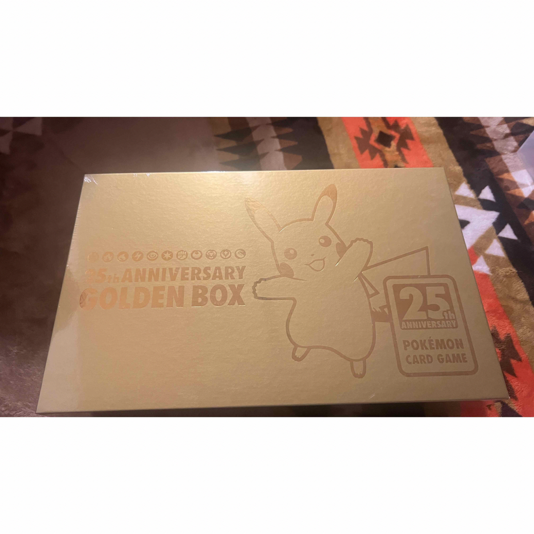 【新品未使用】サプライセット 25th golden box ポケカ