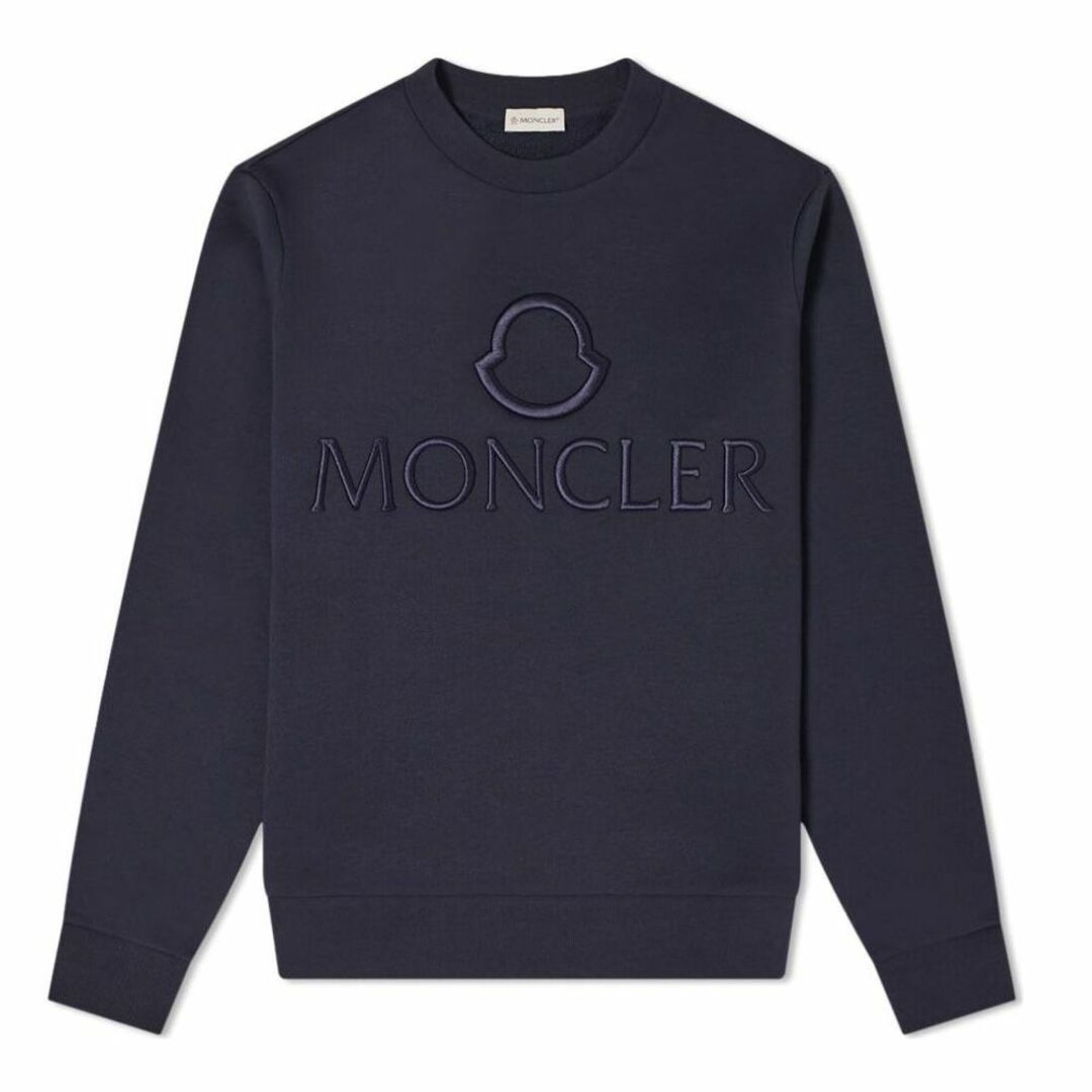 43 MONCLER 8G00049 ネイビー トレーナー size M