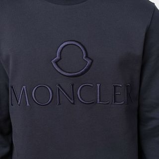 43 MONCLER 8G00049 ネイビー トレーナー size M