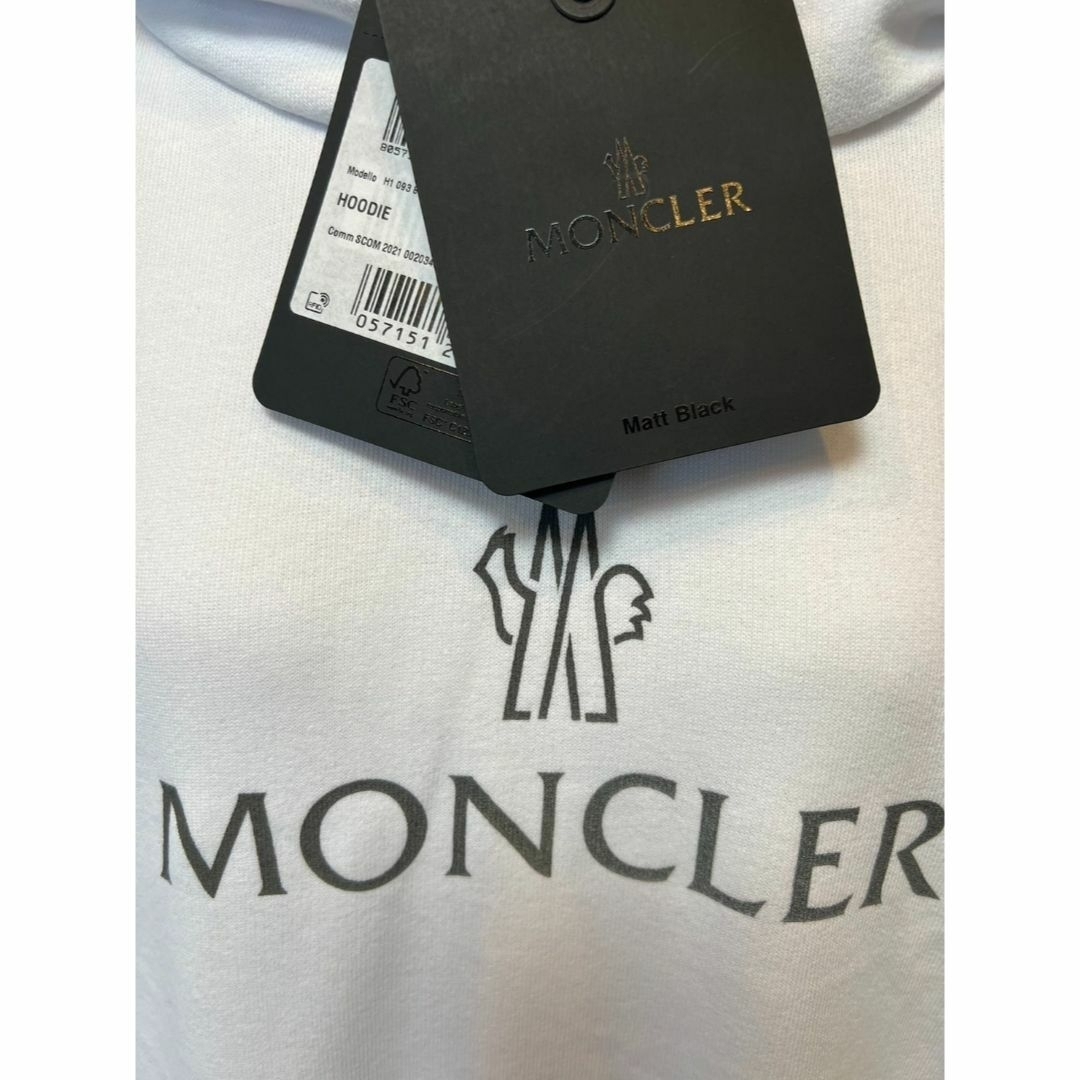 ☆未使用・本物保証☆MONCLER Same But パーカー XL 白色